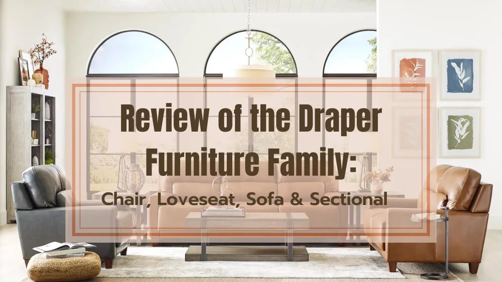 Review of the LaZBoy Draper Furniture Family Chair, Loveseat, Sofa